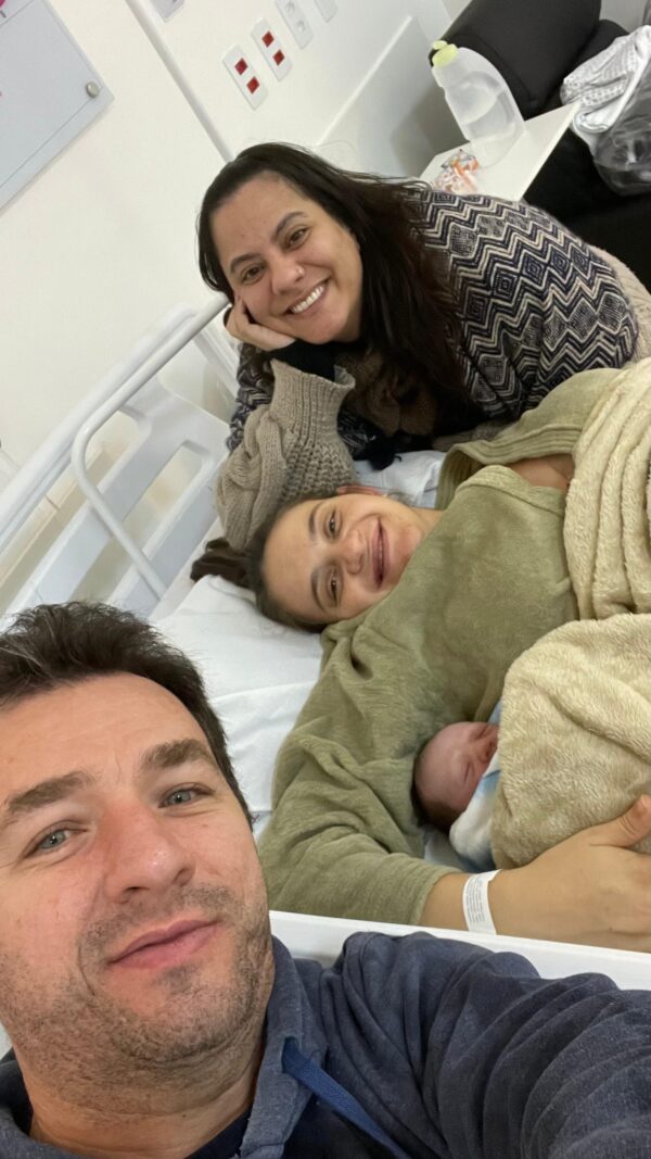 Gean, Emanuel, Edilaine, Taila(doula)